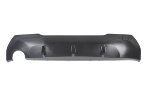 Spoiler bara spate inferior fara grund, pachet M, negru-mat, cu un decupaj teava evacuare: stanga potrivit BMW 1 F40 Hatchback 07.19- - Img 2