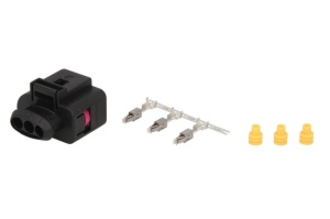 Stecher, numar pini: 3, Kit reparare, potrivit AUDI; SEAT; SKODA; VW - Img 2