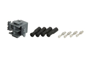 Stecher (numar pini: 4, forma mufa: dreptunghiular, conector mama, pentru lampi spate) potrivit VOLVO FH12 08.93- - Img 2