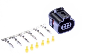 Stecher, numar pini: 6, Kit reparare, potrivit AUDI; HYUNDAI; KIA; SEAT; SKODA; VW potrivit AUDI A4 B5, A4 B6; VW GOLF IV 11.94-12.04 - Img 3