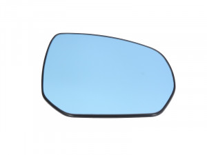 Sticla oglinda dreapta potrivit CITROEN C4 PICASSO 2006-2010 - incalzita, albastra