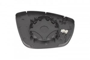 Sticla oglinda exterioara Stanga potrivit CITROEN C3 I, C3 III; PEUGEOT 2008 I, 208 I, 208 II, 208/HATCHBACK, 308 II dupa 2005 - (convexa, incalzita, crom) - Img 2