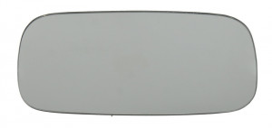 Sticla oglinda exterioara Stanga potrivit FIAT PUNTO 1993-2000 pana in 1999 - (plat)