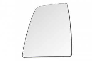 Sticla oglinda exterioara Stanga potrivit FORD TOURNEO CONNECT V408 , TRANSIT, TRANSIT CONNECT, TRANSIT CONNECT V408/MINIVAN, TRANSIT V363 dupa 2006 - (convexa, crom)