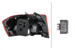 Stop lampa spate Dreapta (exterior, LED) potrivit VW PASSAT ALLTRACK B8, PASSAT B8 08.14- - Img 4