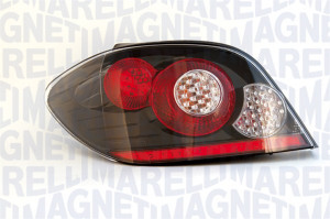 Stop lampa spate Dreapta (P21W, negru) potrivit PEUGEOT 307, 307/KOMBI 08.00-12.12 - Img 2