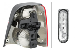 Stop lampa spate Stanga (P21W/R5W) potrivit VW TOURAN 02.03-05.10 - Img 4