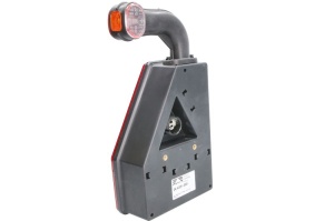 Stop spate dreapta EARPOINT (24V, cu intermitent, lumina de marșarier, cu stop, lumina de parcare, reflector triunghiular, cu lampă cu braț prelungitor, suruburi, numar conexiuni: 5, conector: ASS2 7PIN) - Img 3