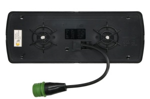 Stop spate dreapta ECOFAB (LED, 10/12/24/30V, cu intermitent, cu far de ceață, lumina de marșarier, cu stop, lumină de parcare, reflector, lungime cablu: 0,3m, fixare orizontala/fixare verticala, conector: ASS2 - Img 2