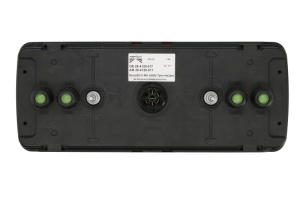 Stop spate dreapta ECOLED II (LED, 10/30V, cu intermitent, cu far de ceata, marsarier, cu stop, lumina de parcare, reflector triunghiular, indicator dinamic, conector: 4x 2PIN/ASS2 7PIN) - Img 2