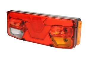 Stop spate dreapta (LED, 12/24V, cu intermitent, cu lumina de ceata, lumina de marșarier, cu lumina stop, lumini parcare, reflector, lumina laterala) - Img 2