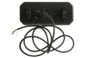 Stop spate dreapta (LED, 12/24V, cu intermitent, cu lumina de ceata, lumina de marșarier, cu lumina stop, lumini parcare, reflector, lungimea cablu : 2m) - Img 2