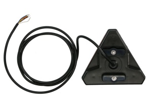 Stop spate dreapta (LED, 12/24V, cu intermitent, lumina de marșarier, cu lumina stop, lumini parcare, cu lumina placuta inmatriculare, reflector triunghiular, lungimea cablu : 0,2m, 163x143x75mm) - Img 2