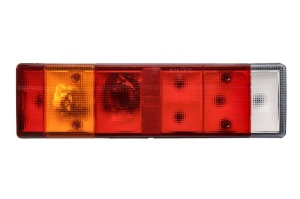 Stop spate stanga (24V, cu iluminare placuta, reflector conector: Rear Bayonet 8PIN) potrivit MAN E2000, F2000, L2000 06.93- - Img 1