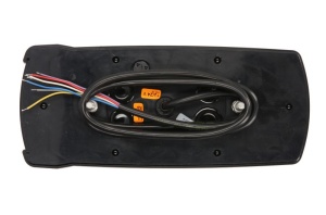 Stop spate stanga CARMEN (LED, 12/24V, cu intermitent, cu far ceață, lumina de marșarier, cu stop, lumină de parcare, reflector, rosu ) - Img 2