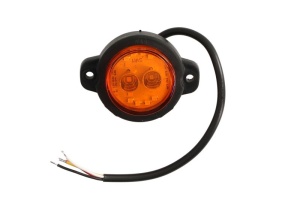 Stop spate stanga/dreapta (LED, 12/24V, cu intermitent, cu stop, lumina de parcare, spate, lungime cablu: 0,25m) - Img 1
