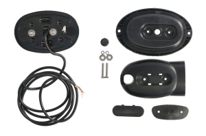 Stop spate stanga/dreapta (LED, 12/24V, transparent, cu intermitent, cu stop, lumina de parcare, spate) - Img 2