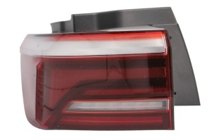 Stop spate Stanga (exterior, LED, culoare sticla afumat) potrivit VW MULTIVAN T7, TRANSPORTER T7 dupa 2021