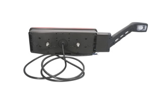 Stop spate stanga (LED, 12/24V, cu intermitent, cu far de ceață, lumina de marșarier, cu stop, lumină de parcare, reflector triunghiular, cu lampă cu braț prelungitor) - Img 2