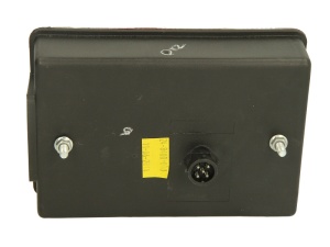 Stop spate stanga MULTIPOINT IV (12V, cu intermitent, cu lumina de ceata, cu lumina stop, lumini parcare, cu lumina placuta inmatriculare, reflector triunghiular, conector: Bayonet 5PIN) - Img 2