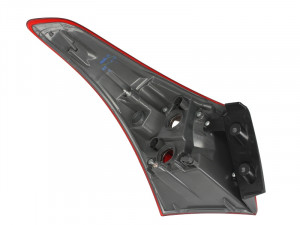 Stop tripla lampa spate dreapta potrivit HYUNDAI i30 HATCHBACK 2011-2015 - ( exterior , Semnalizator alb, culoare sticla: rosu) - Img 2