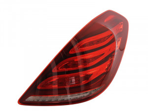 Stop tripla lampa spate dreapta potrivit MERCEDES Clasa S 2013-2017 - (LED, Semnalizator alb, culoare sticla: rosu)