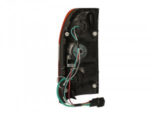 Stop tripla lampa spate dreapta potrivit MITSUBISHI L 200 PICK-UP 1996-2001 - (Semnalizator portocaliu, culoare sticla: rosu) - Img 2