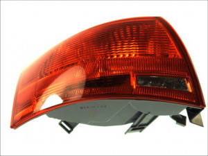 Stop tripla lampa spate stanga potrivit AUDI A4 COMBI 2004-2008 - ( exterior , Semnalizator alb, culoare sticla: rosu)