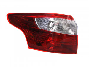 Stop tripla lampa spate stanga potrivit FORD FOCUS COMBI 2010-2014 - (Semnalizator alb, culoare sticla: rosu)