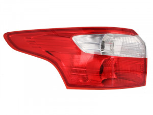 Stop tripla lampa spate stanga potrivit FORD FOCUS COMBI 2010-2014 - (Semnalizator alb, culoare sticla: rosu)
