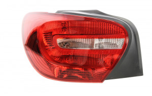 Stop tripla lampa spate stanga potrivit MERCEDES Clasa A 2012-2015 - (Semnalizator alb, culoare sticla: rosu)