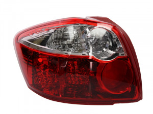 Stop tripla lampa spate stanga potrivit TOYOTA AURIS HATCHBACK 2010-2012 - (Semnalizator alb, culoare sticla: rosu)