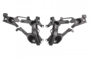Suport bara Spate Dreapta/Stanga potrivit PEUGEOT 2008 I 1.2-1.6D dupa 2013 - (interior, plastic, set)