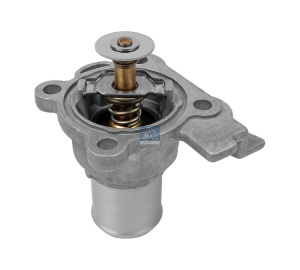 Termostat lichid racire (82°C, cu carcasa) potrivit IVECO DAILY III, DAILY IV, DAILY V, DAILY VI; FIAT DUCATO F1AE0481B-F1AGL411Y 12.01- - Img 1