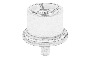 Termostat lichid racire (91°C) potrivit DAF EURO 6 potrivit DAF CF, XF 106, XF II, XG, XG+ MX-11210-PX-7239 10.12- - Img 2