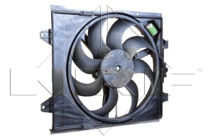 Ventilator radiator (cu carcasa) potrivit ABARTH 500 / 595 / 695; FIAT 500, 500 C; FORD KA 0.9-1.4 07.07- - Img 1