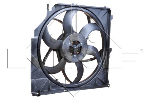 Ventilator radiator (cu carcasa) potrivit BMW X3 (E83) 2.0-3.0 09.03-12.11 - Img 4