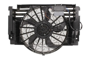 Ventilator radiator (cu carcasa) potrivit BMW X5 (E53) 3.0D 04.01-09.06 - Img 2