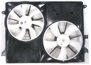 Ventilator radiator (cu carcasa) potrivit CHEVROLET CAPTIVA; OPEL ANTARA A 2.0D 08.06- - Img 2