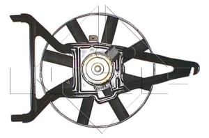 Ventilator radiator (cu carcasa) potrivit CITROEN SAXO; PEUGEOT 106 I, 106 I/HATCHBACK, 106 II, 106 II/HATCHBACK 1.0-1.6 08.91-07.04 - Img 3
