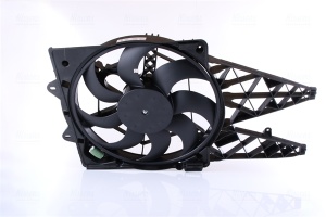 Ventilator radiator (cu carcasa) potrivit FIAT DOBLO, DOBLO CARGO, DUCATO 1.3D-2.0D 01.10- - Img 3