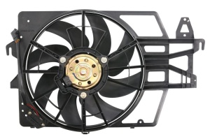 Ventilator radiator (cu carcasa) potrivit FORD ESCORT CLASSIC, ESCORT V, ESCORT VI, ESCORT VI/KOMBI; TOYOTA COROLLA 1.4-1.9D 07.90-11.01 - Img 2