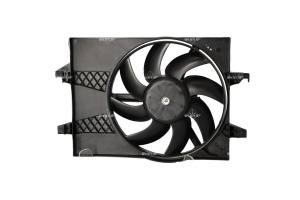 Ventilator radiator (cu carcasa) potrivit FORD FIESTA V, FOCUS C-MAX, FOCUS II, FUSION 1.25-2.0D 11.01-12.12 - Img 3