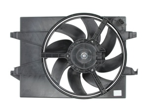 Ventilator radiator (cu carcasa) potrivit FORD FIESTA V, FUSION; MAZDA 2 1.2-1.6 11.01-12.12 - Img 2