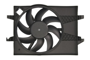 Ventilator radiator (cu carcasa) potrivit FORD FIESTA V, FUSION; MAZDA 2, 3 1.25-2.3 11.01-12.12 - Img 1