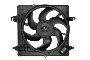 Ventilator radiator (cu carcasa) potrivit FORD KA, STREET KA 1.3/1.6 09.96-11.08 - Img 1