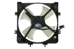 Ventilator radiator (cu carcasa) potrivit HONDA CIVIC V, CIVIC VI 1.4/1.5/1.6 10.91-02.01 - Img 2