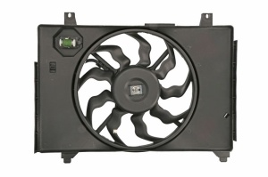 Ventilator radiator (cu carcasa) potrivit HYUNDAI ACCENT III 1.5D 11.05-11.10 - Img 1