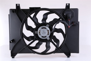 Ventilator radiator (cu carcasa) potrivit HYUNDAI ACCENT III 1.5D 11.05-11.10 - Img 3