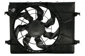 Ventilator radiator (cu carcasa) potrivit HYUNDAI ELANTRA IV, I30 1.4-2.0 06.06-06.12 - Img 2